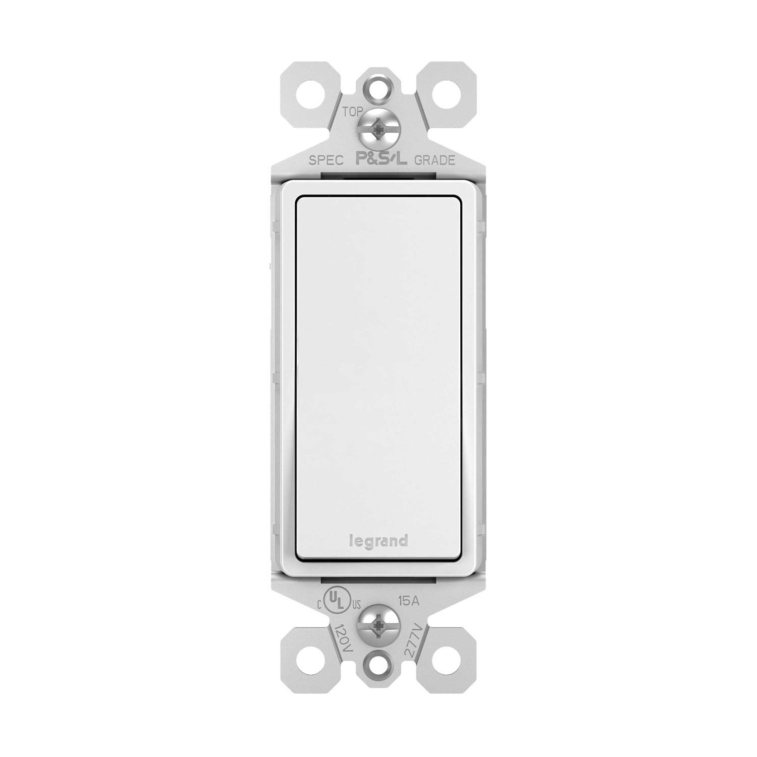 Pass & Seymour 3 Gang Recessed TV Media Box with Low Voltage Brush Insert TV3LVKITWCC2 - Zenithce