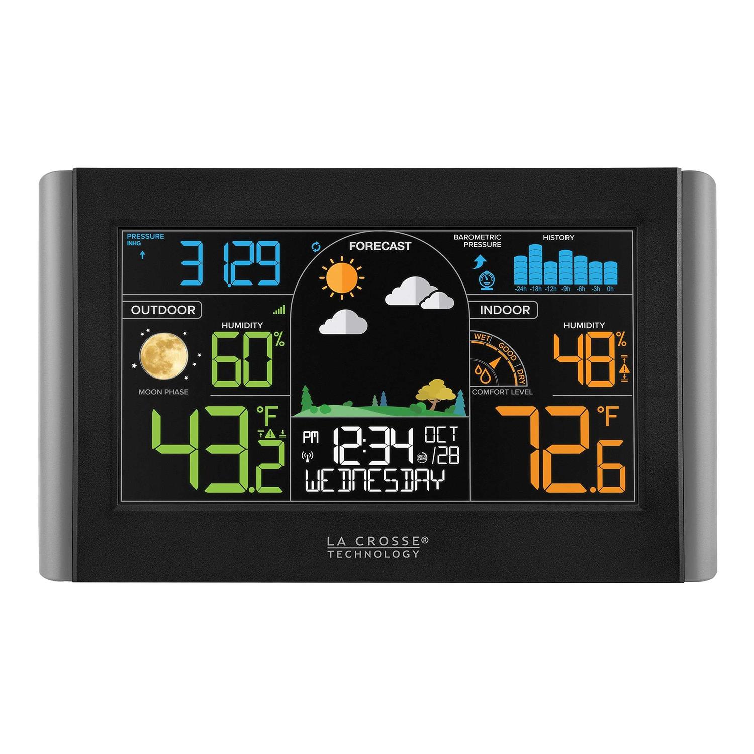 La Crosse Technology Wireless Color Weather Forecast Station - Zenithce