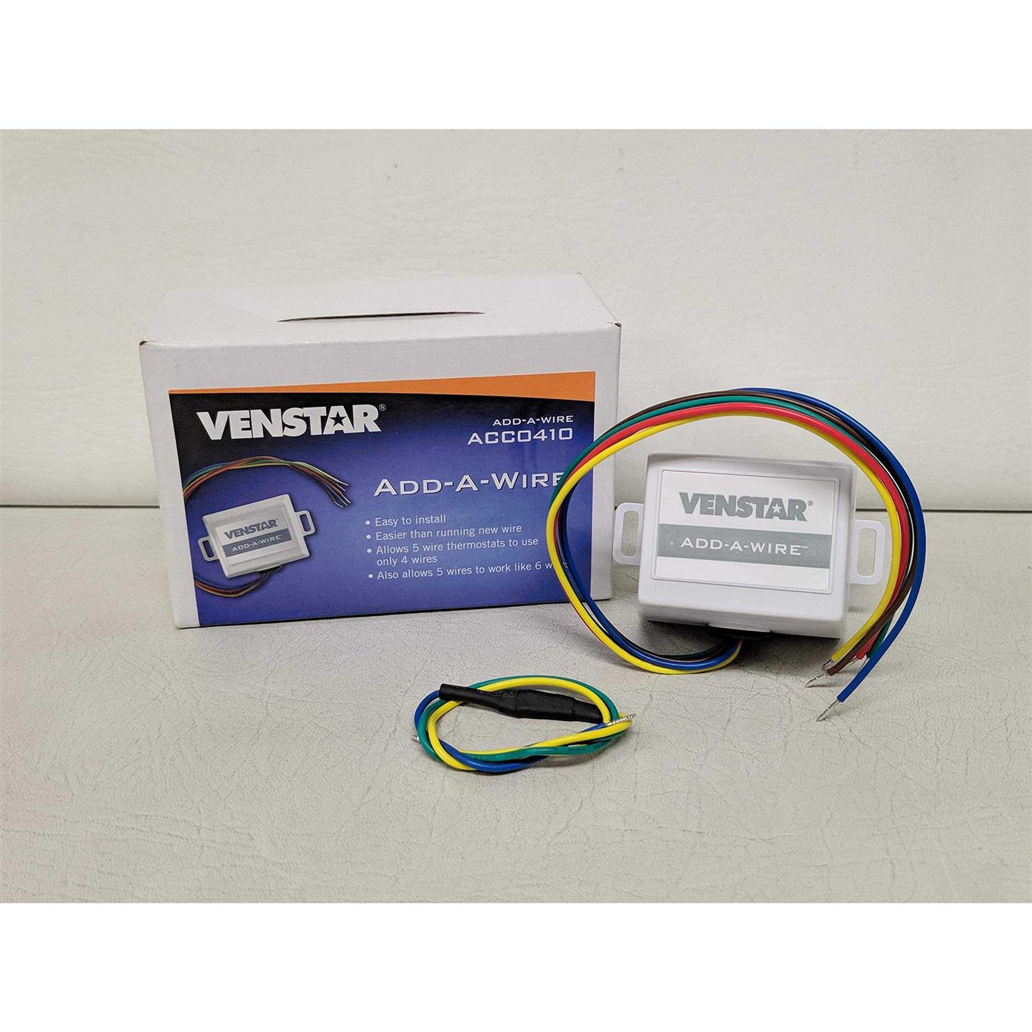 Venstar Acc0410 Add-A-Wire Accessory for 24 VAC Thermostats - Zenithce