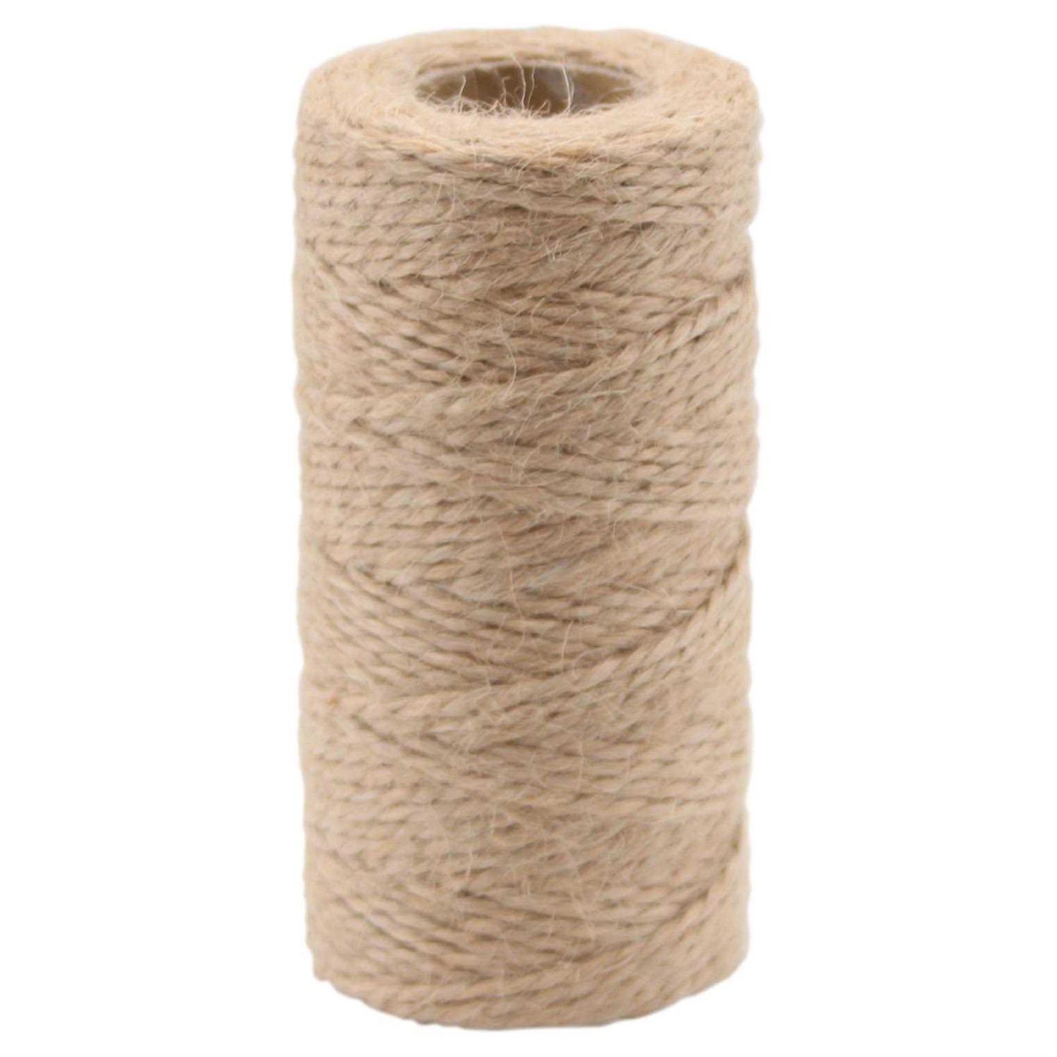Jute Twine 12 Pack 3 Ply 12 Colors for Artworks and Gift Wrapping String Crafts Gift Twine 33 Yards per Roll - Zenithce