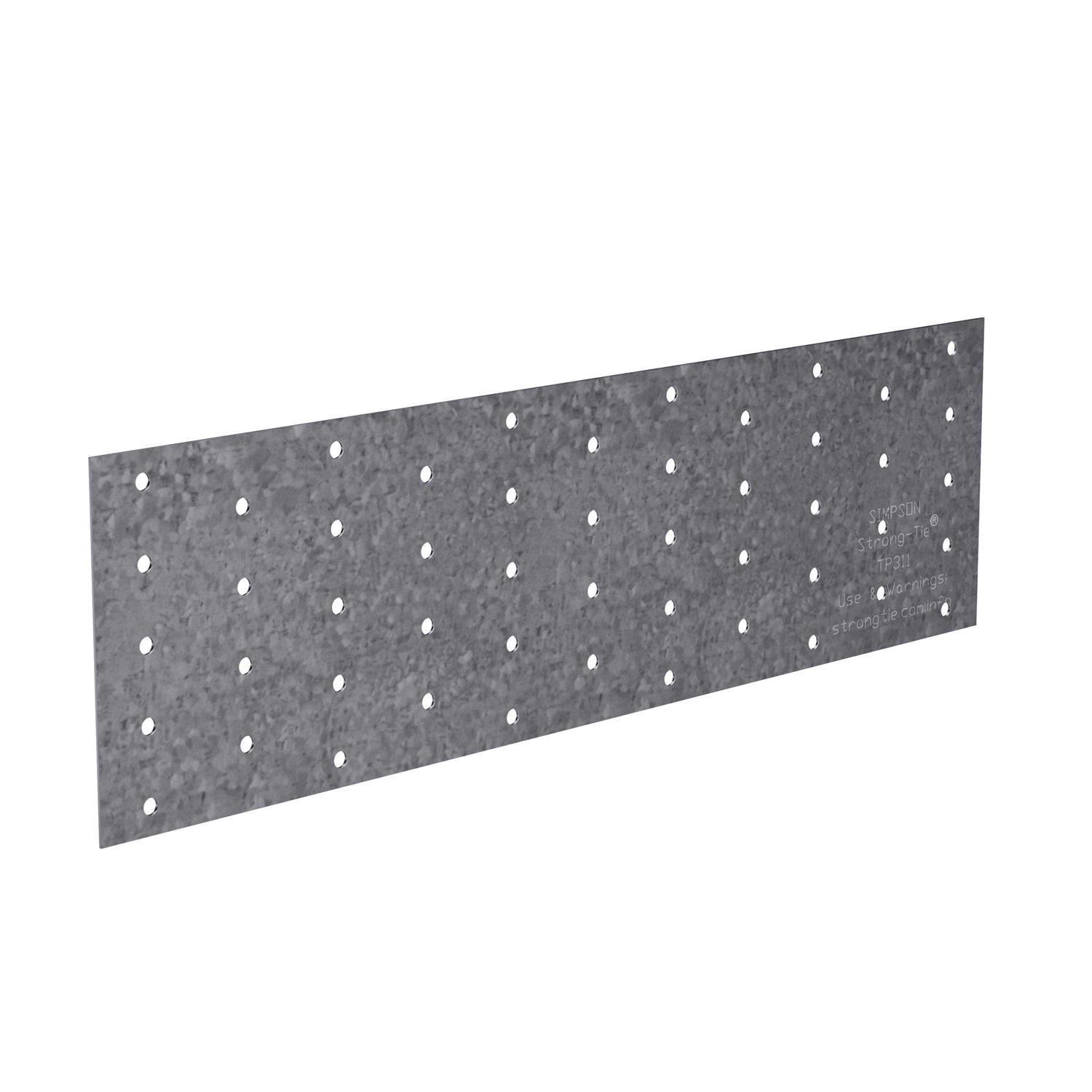 Simpson Strong-Tie Zmax Steel Post Base BC40Z - Zenithce