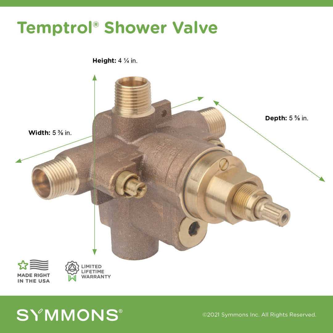 Symmons S-9600TS-PLR-OP-TRM Origins Tub/Shower Valve Trim - Zenithce