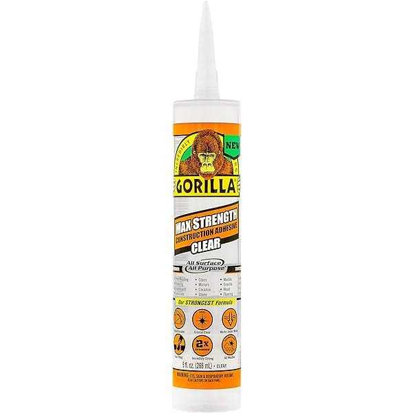 Gorilla Max Strength Construction Adhesive - Zenithce