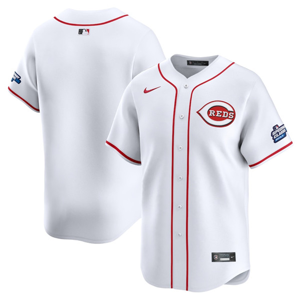 Cincinnati Reds Blank White 2025 Speedway Classic Home Limited Stitched Jersey - Zenithce