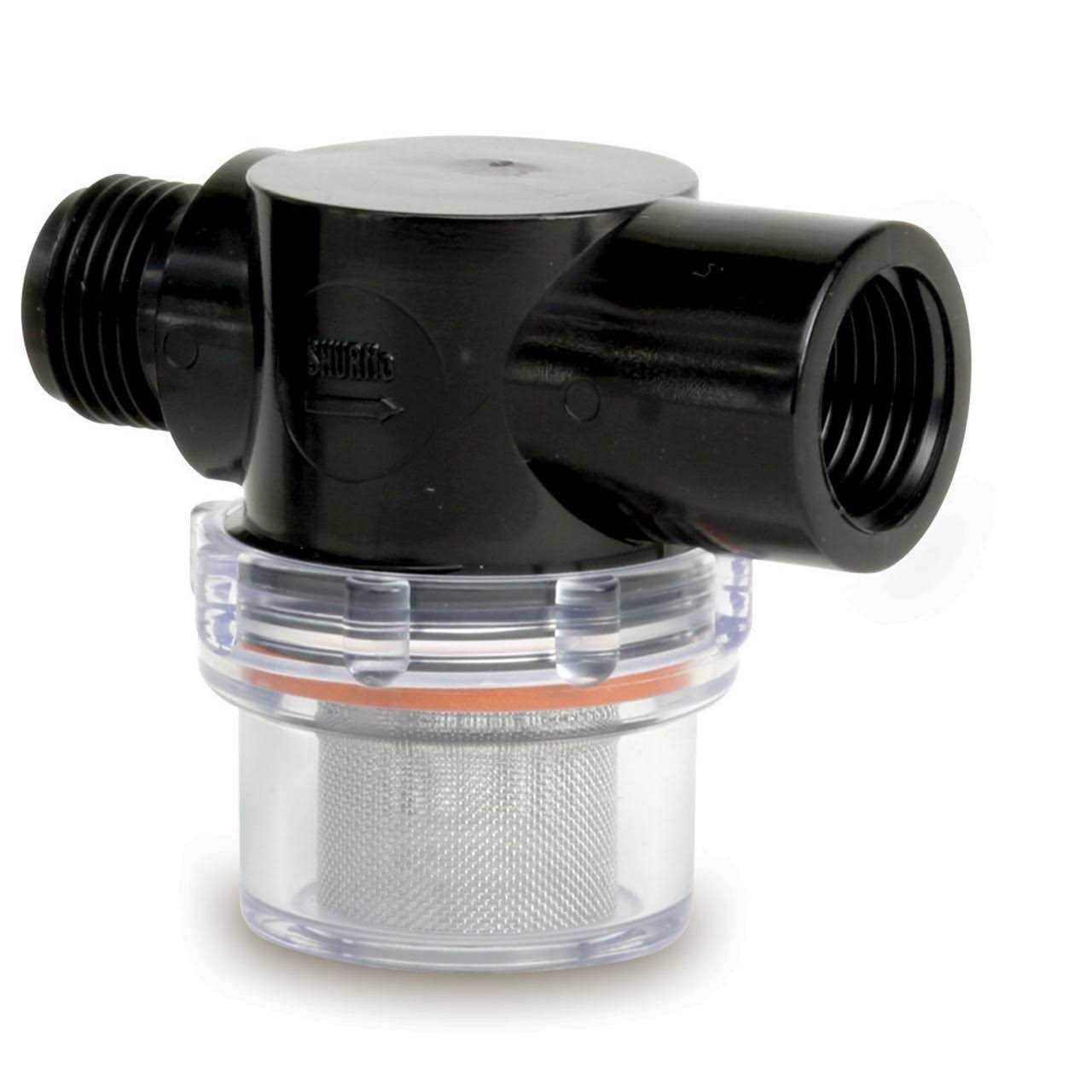 Shurflo Rv Trailer Pump Filter Fresh Water Pump Strainer - Zenithce