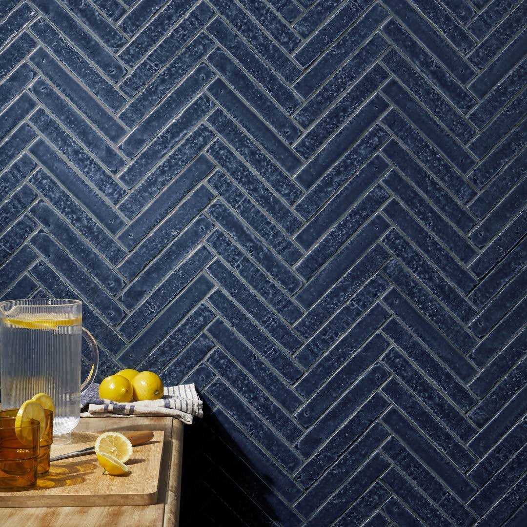 Virtuo 1.45 in. x 9.21 in. Crackled Ceramic Subway Wall Tile Ivy Hill Tile - Zenithce