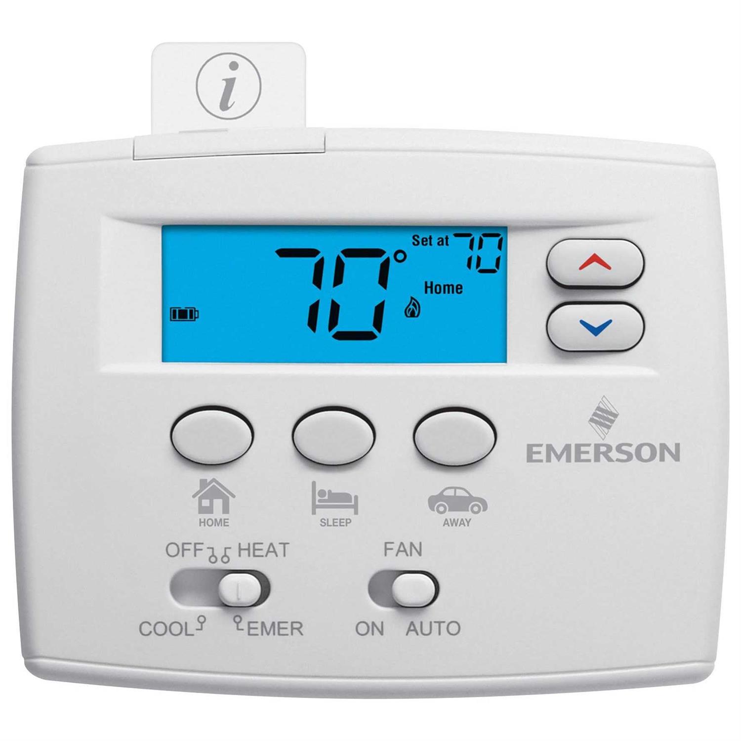 White Rodgers 1F89-211 Non-Programmable Digital Thermostat - Zenithce