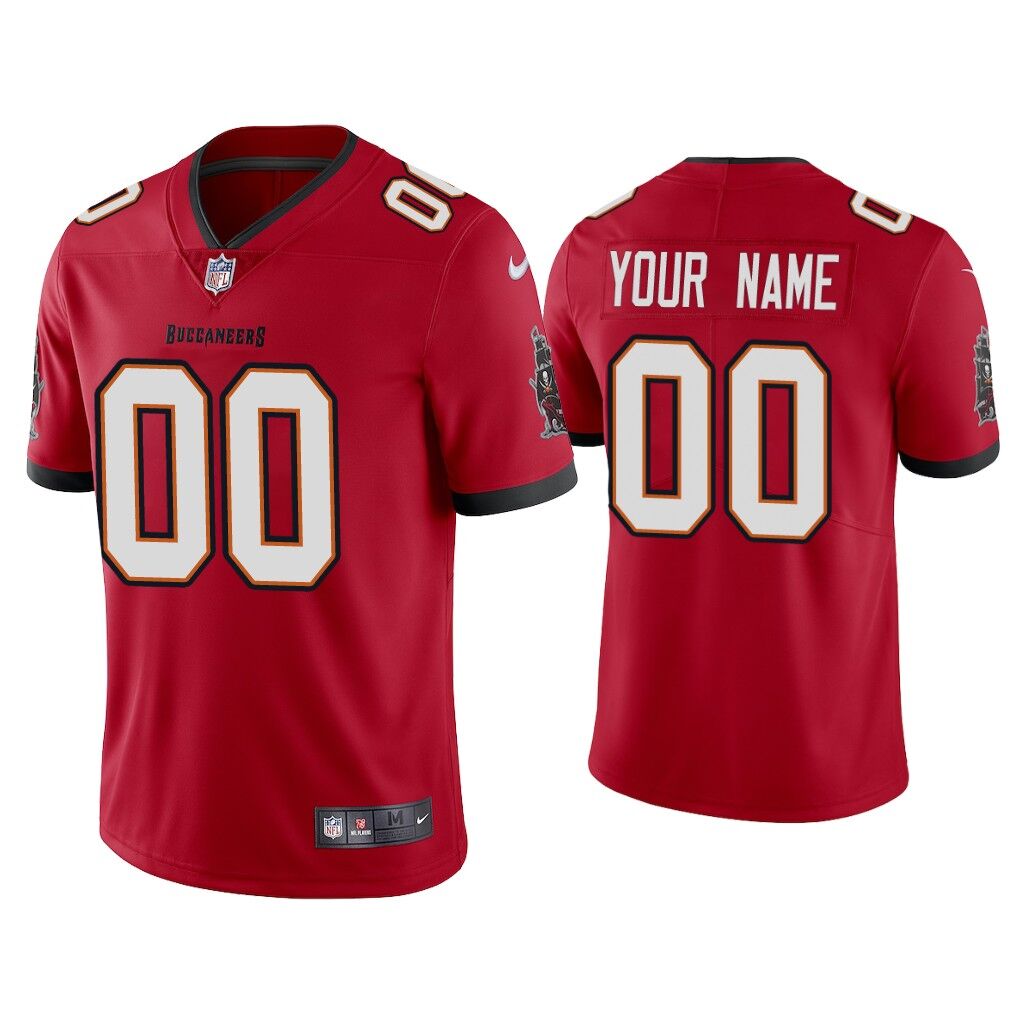 Tampa Bay Buccaneers Customized 2020 Red Vapor Untouchable Limited Stitched NFL Jersey - Zenithce