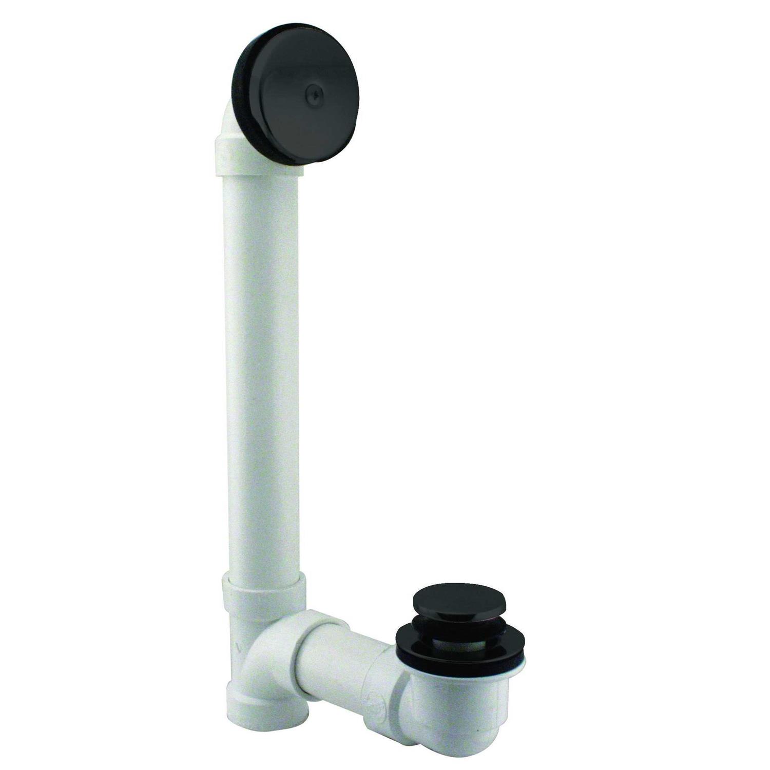 Westbrass Tip-Toe Sch 40 ABS Bath Waste with Two-Hole Elbow - Zenithce