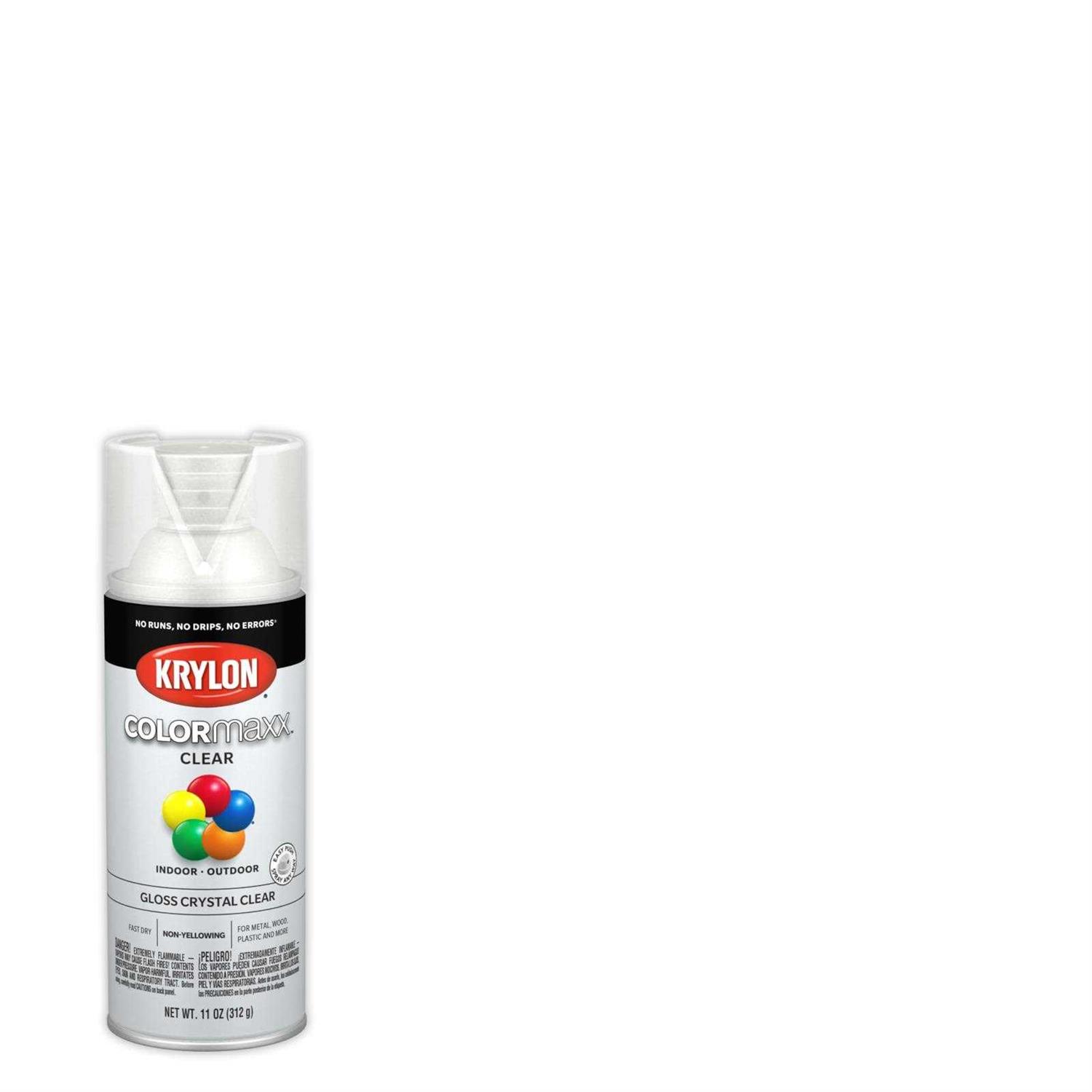 Krylon COLORmaxx Spray Paint Gloss 12 Ounce - Zenithce