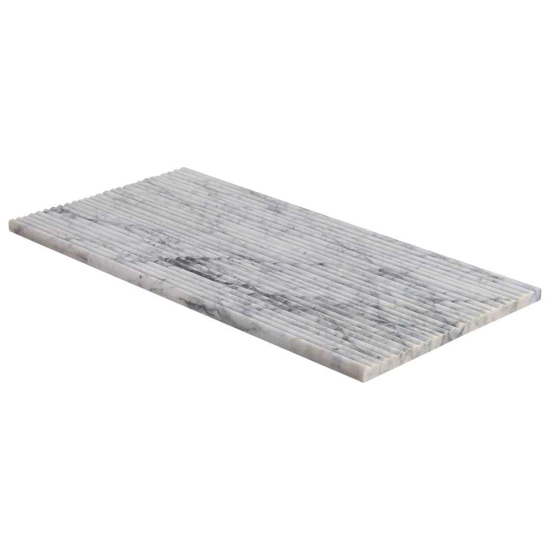 Striada 12” W x 24” L Marble Singular Tile Ivy Hill Tile - Zenithce