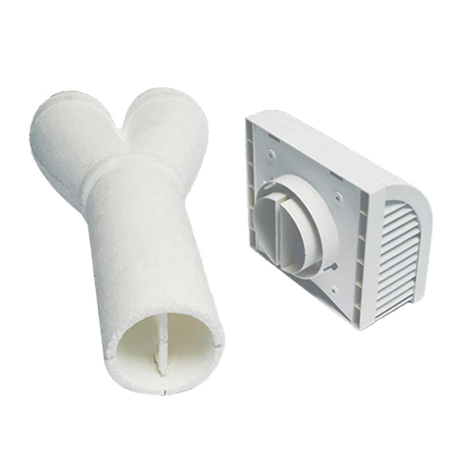 Panasonic FV-VS43R WhisperValue 4 Oval to 3 Round Duct Adapter - Zenithce