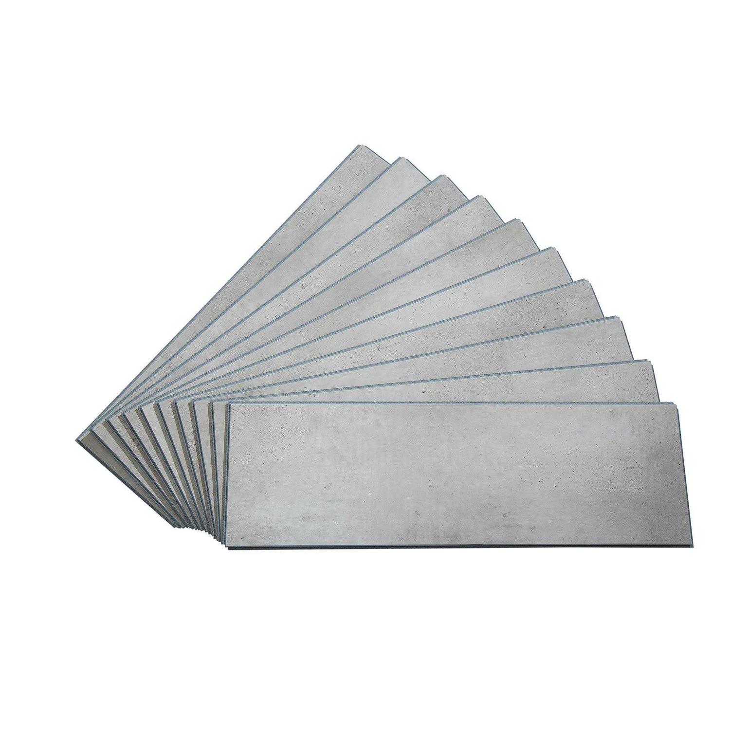 Palisade 22.8 in. x 7.31 in. Interlocking Vinyl Wall/Backsplash Panels - Zenithce