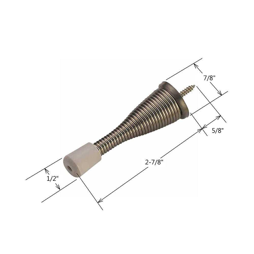 ReliaBilt 2-3/5-in Oil-Rubbed Bronze Hinge Pin Door Stop Rubber - Zenithce