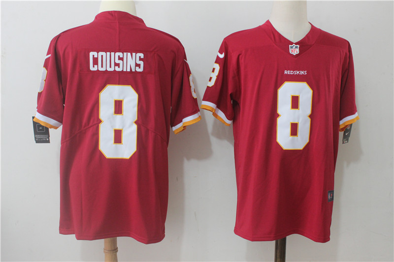 Washington Redskins #8 Kirk Cousins Red Alternate Stitched Vapor Untouchable Limited Nike Jersey - Zenithce