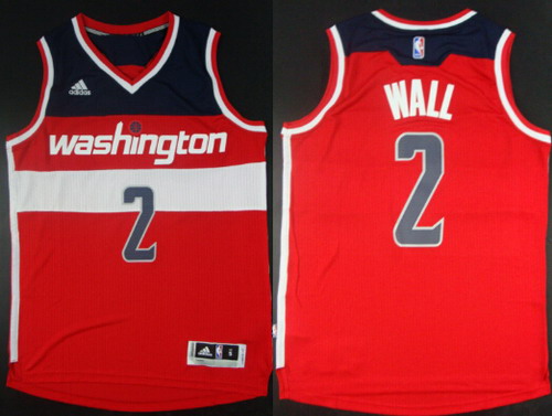 Washington Wizards #2 John Wall Revolution 30 Swingman 2014 New Red Jersey - Zenithce