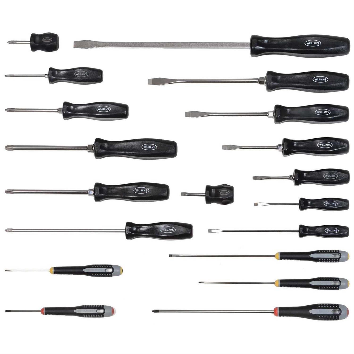 Williams 100P Mixed Screwdriver Set - Zenithce