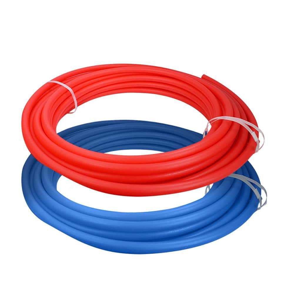 The Plumber’s Choice 1/2 in. x Red PEX Tubing Oxygen Barrier Radiant HEATING Pipe - Zenithce