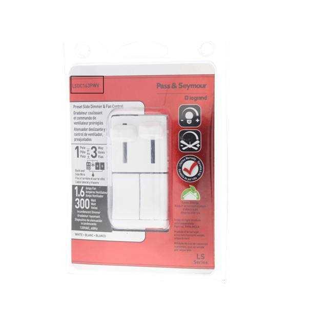Pass & Seymour Lampholder With Two Outlets 1406ICC10 - Zenithce