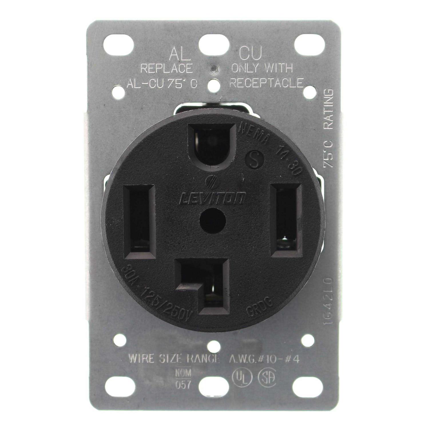Leviton Push-Lock Pins for Structured Media Centers 47615-NYL - Zenithce