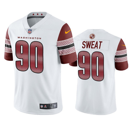 Washington Commanders #90 Montez Sweat White Vapor Untouchable Stitched Football Jersey - Zenithce