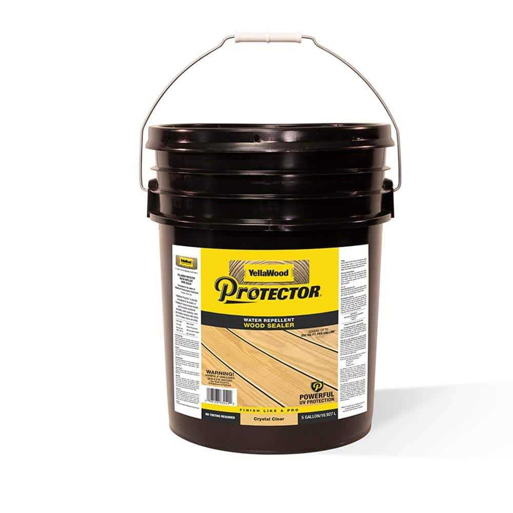 YellaWood Protector 5 gal Semi-Transparent Exterior Deck Stain and Sealer - Zenithce