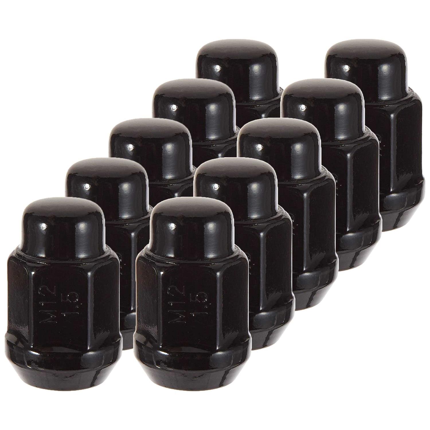 White Knight 1707s-20am Chrome M12x1.50 Bulge Acorn Lug Nut - Zenithce