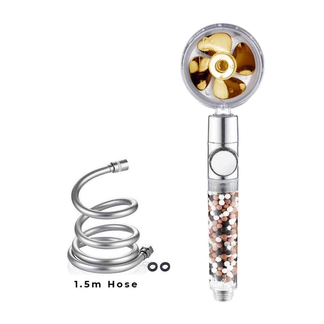 MineralStream TurboFan Shower Head - Zenithce