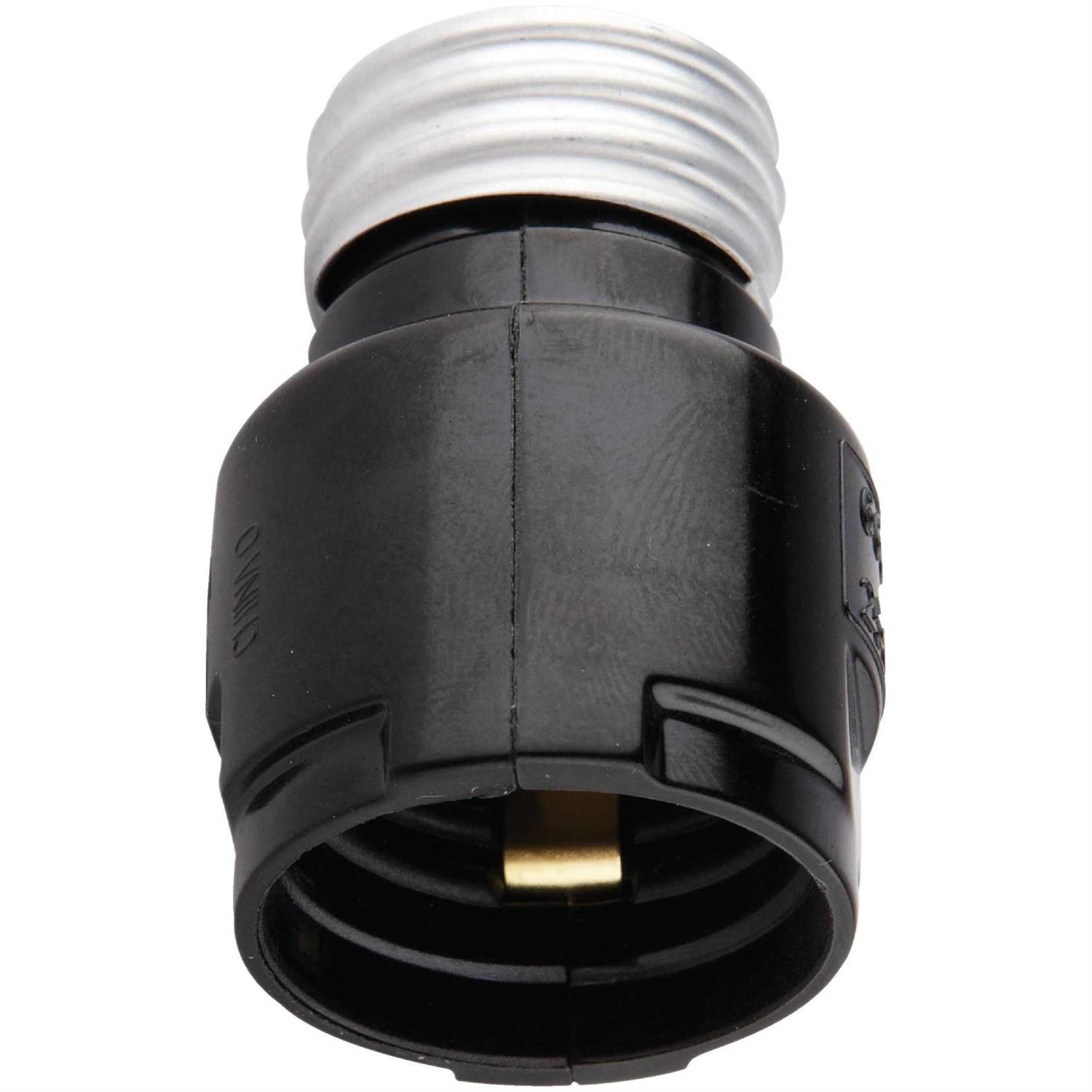 Leviton Socket Adapter Black 002-01403-000 - Zenithce