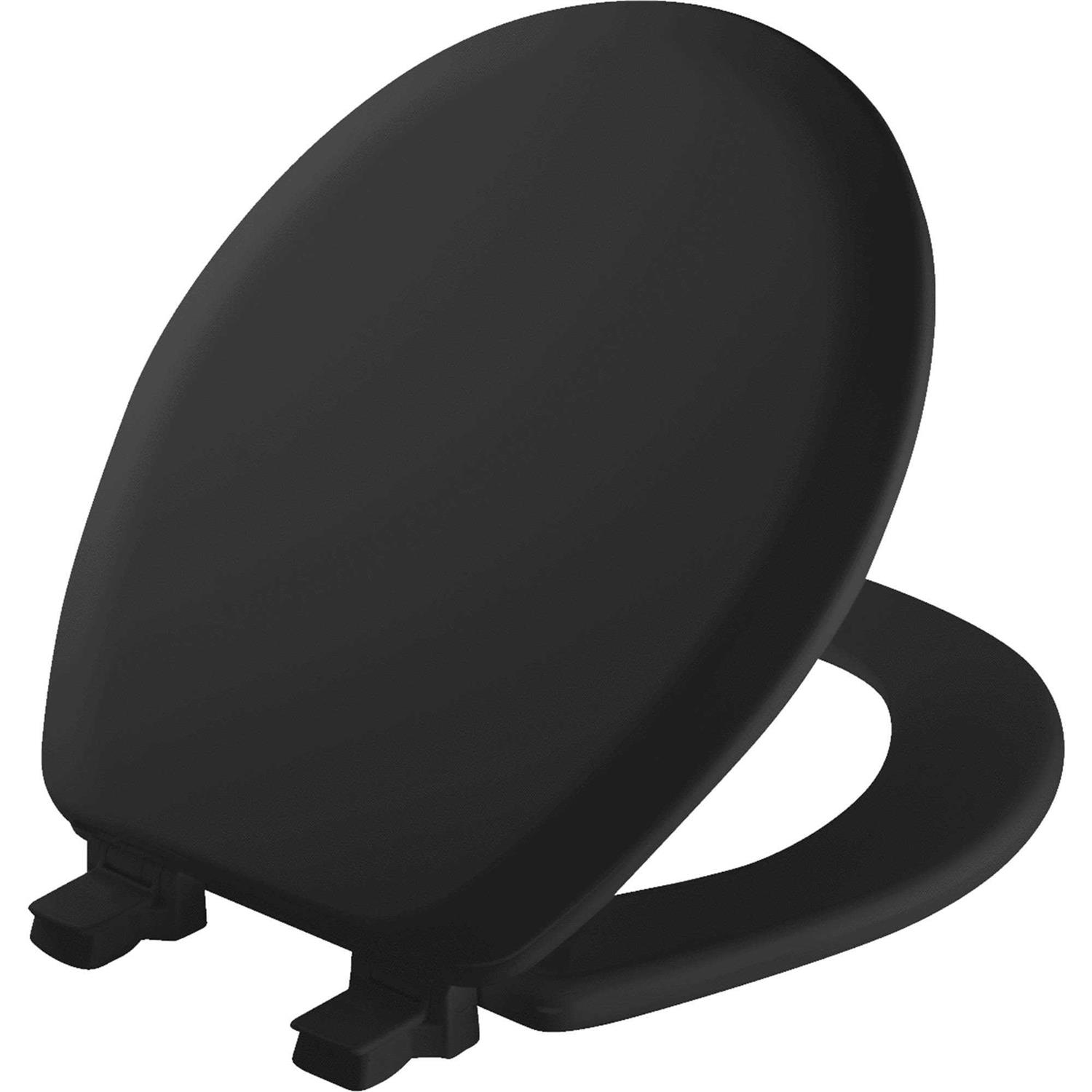Mayfair Round White Plastic Toilet Seat - Zenithce