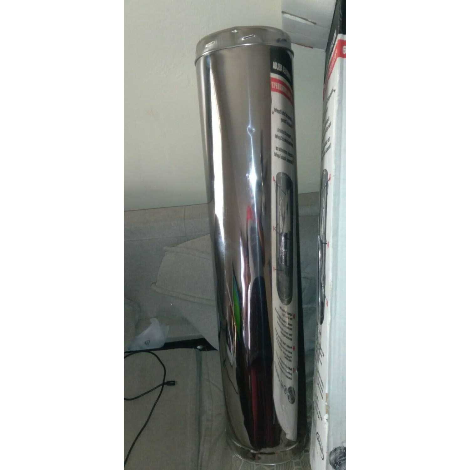 SuperVent 5-Piece Chimney Pipe Accessory Kit for Ceiling Support JSC6DCSP - Zenithce