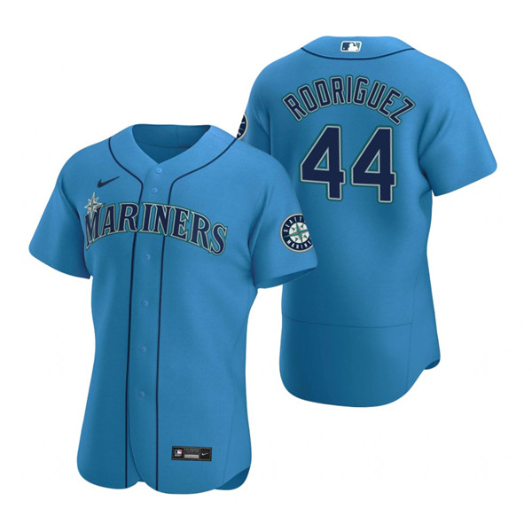 Seattle Mariners #44 Julio Rodríguez Royal Flex Base Stitched Jersey - Zenithce