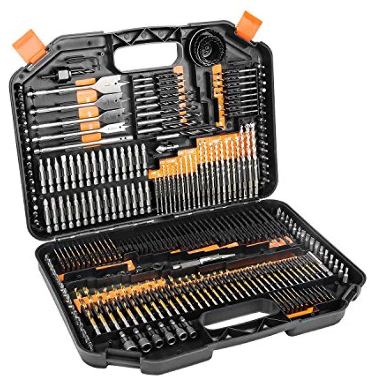 Enertwist Cordless Screwdriver, 8V Max 10Nm Electric Screwdriver Rechargeable Set with 82 Accessory Kit and Charger in Carrying Case - Zenithce