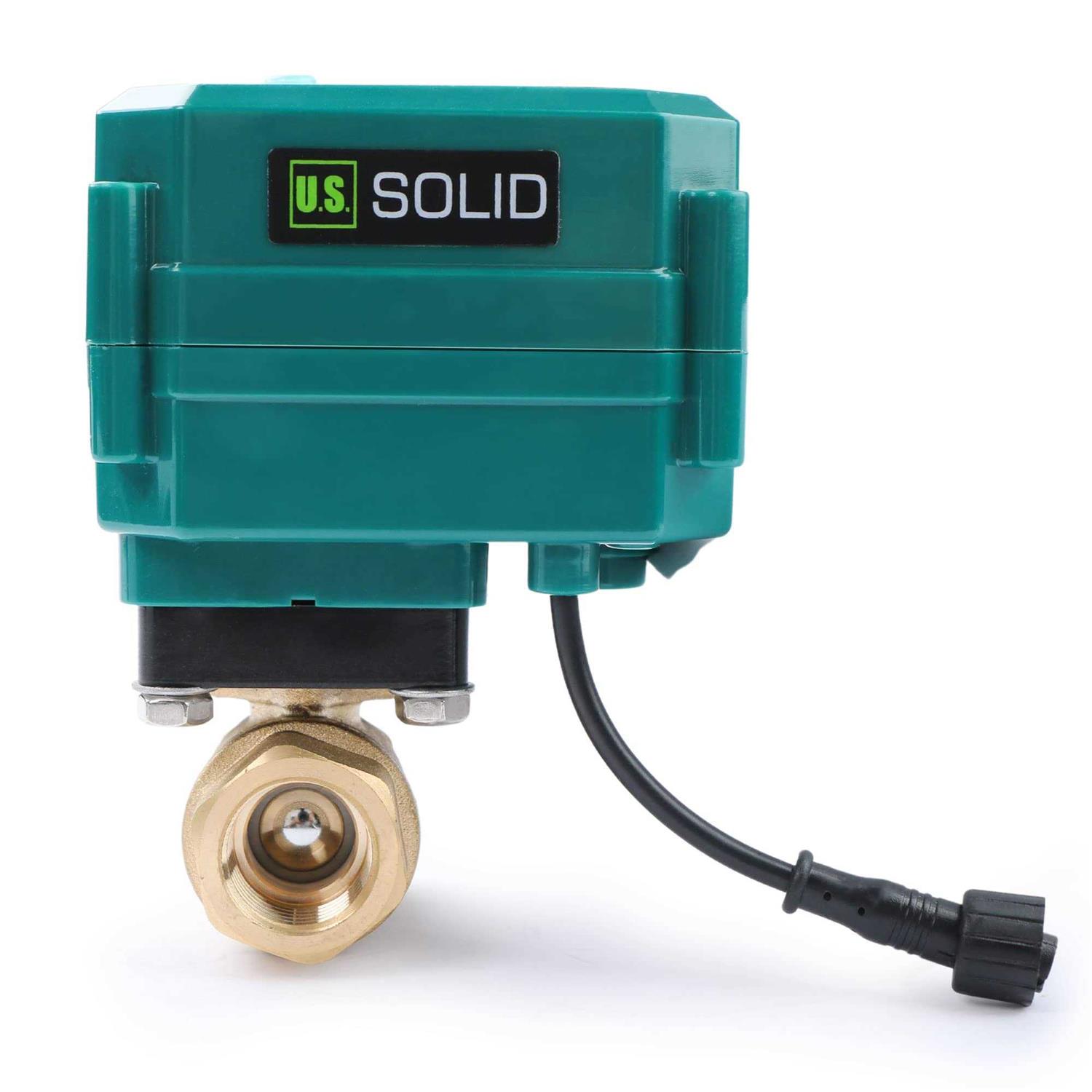 U.S. Solid Smart Motorized Ball Valve – Remote Control Electrical Ball Valve with Manual Switch - Zenithce