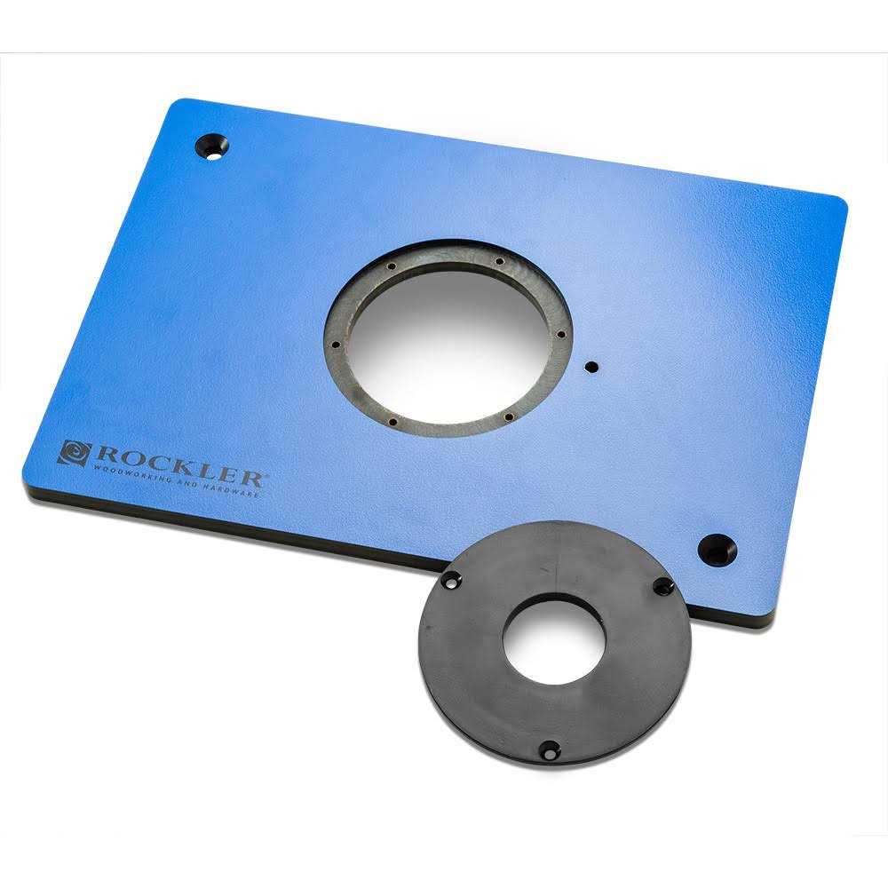 Rockler Phenolic Router Plate - Zenithce