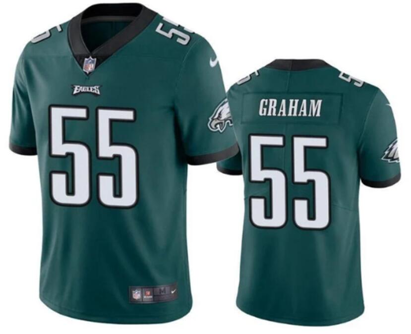 Philadelphia Eagles #55 Brandon Graham Green Vapor Untouchable Limited Stitched Jersey - Zenithce