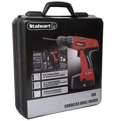 Stalwart 18-Volt Cordless Drill 75-66007 - Zenithce