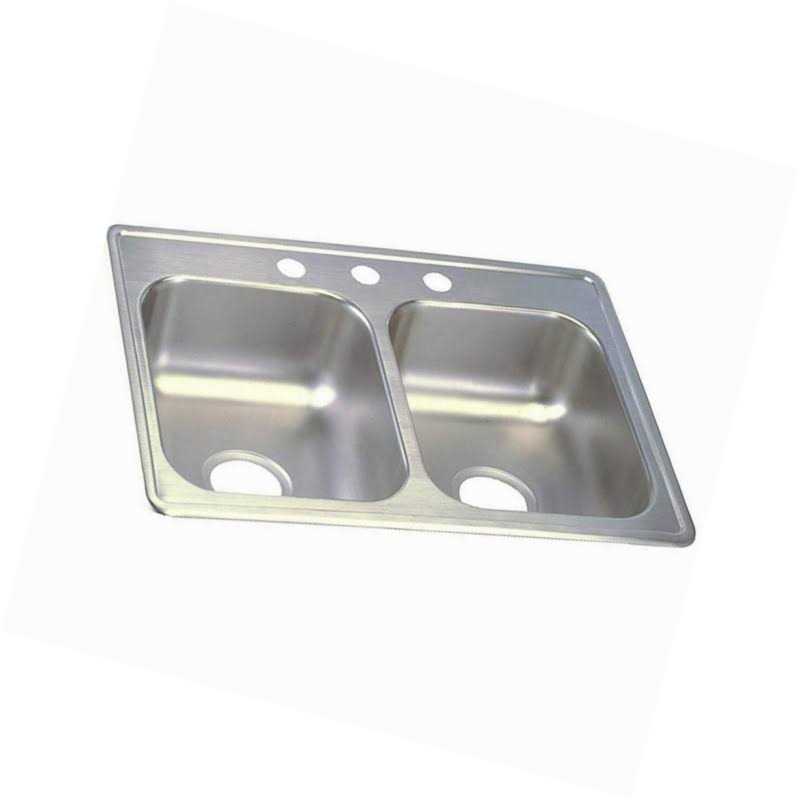 Elkay Dayton D125223 Single Bowl Drop-in Stainless Steel Sink - Zenithce
