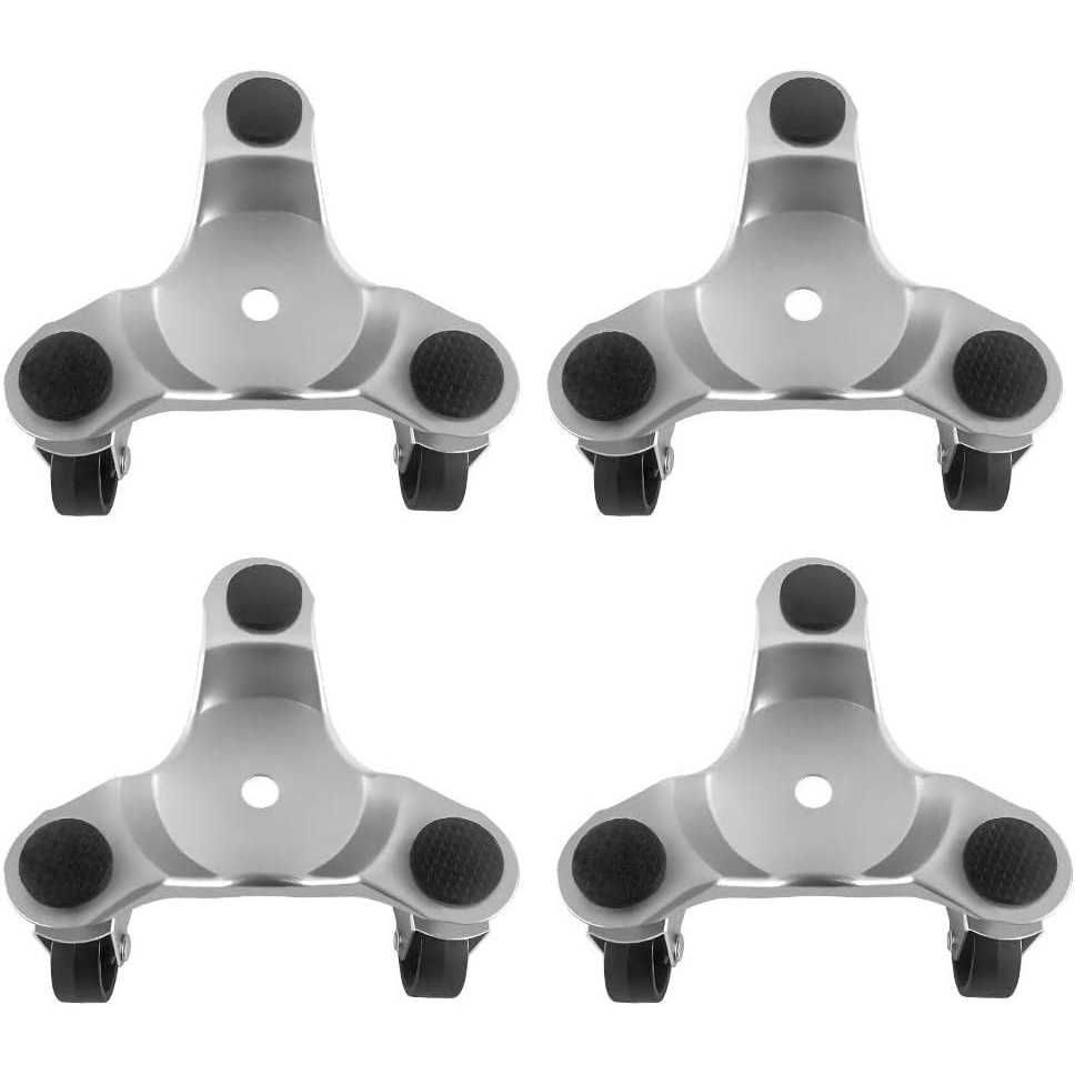 Qwork 2 Pack 6 x 1.5 Axle Premium Rubber Wheel with Ball Bearing - Zenithce