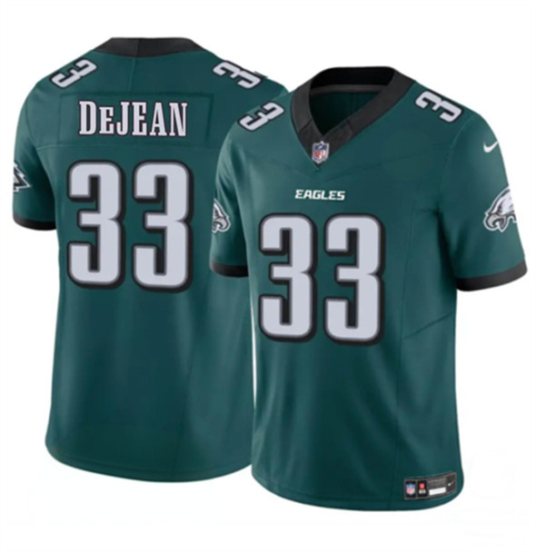 Philadelphia Eagles #33 Cooper DeJean Green 2024 New F.U.S.E. Vapor Untouchable Limited Stitched Jersey - Zenithce