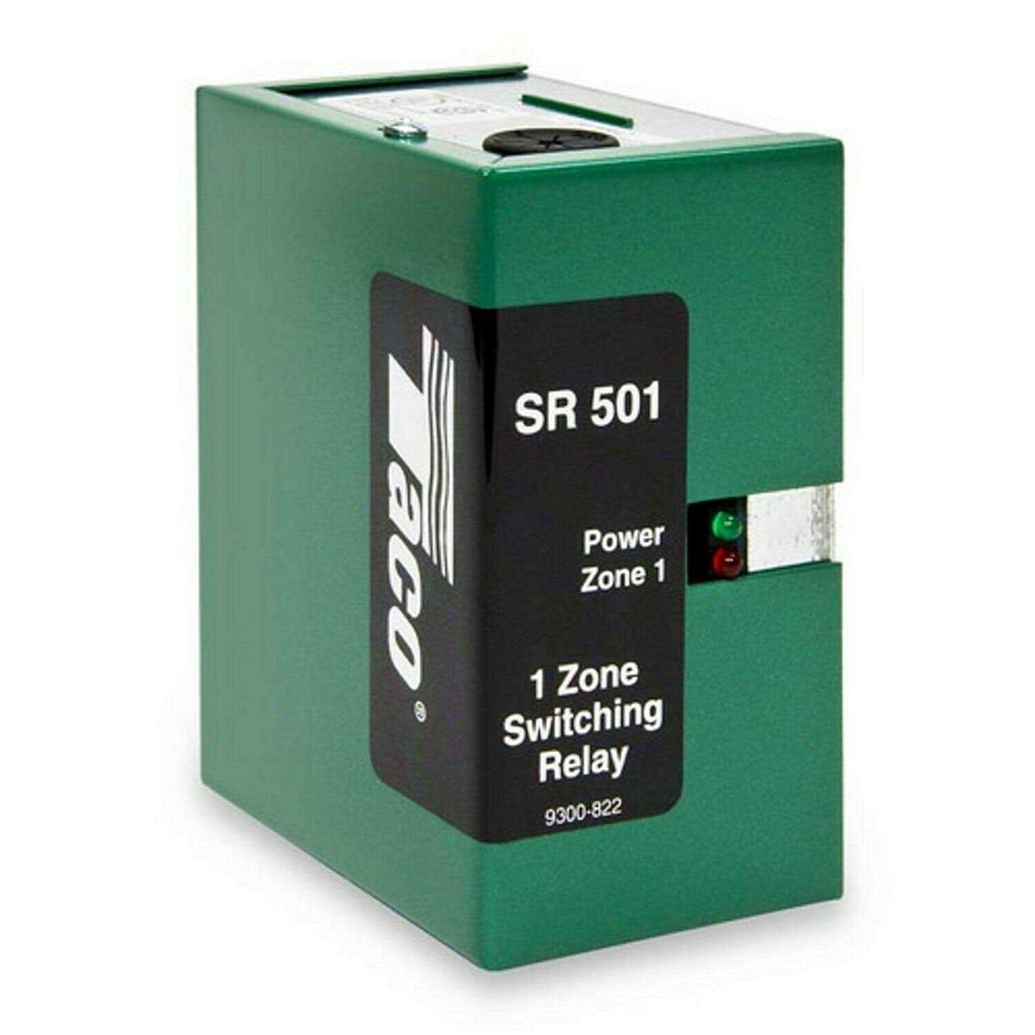 Taco Sr501 Single Zone Hot Water Circulator Switching Relay - Zenithce