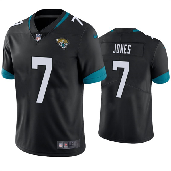 Jacksonville Jaguars #7 Zay Jones Black Vapor Untouchable Limited Stitched Jersey - Zenithce