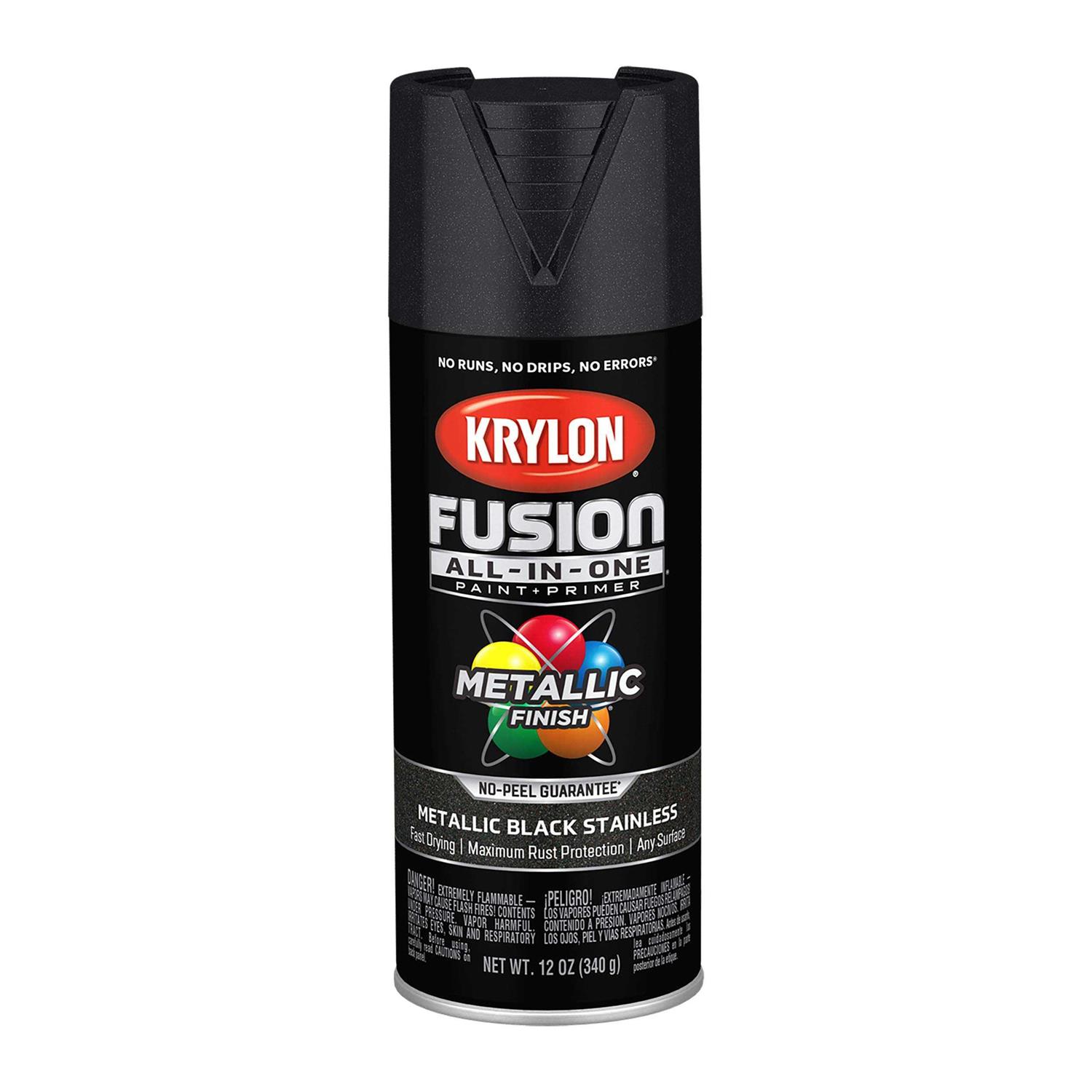Krylon Fusion All-In-One Metallic Dark Copper Spray Paint & Primer K02767007 - Zenithce