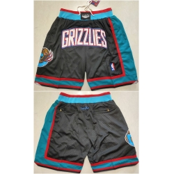 Memphis Grizzlies Black Shorts Run Small - Zenithce