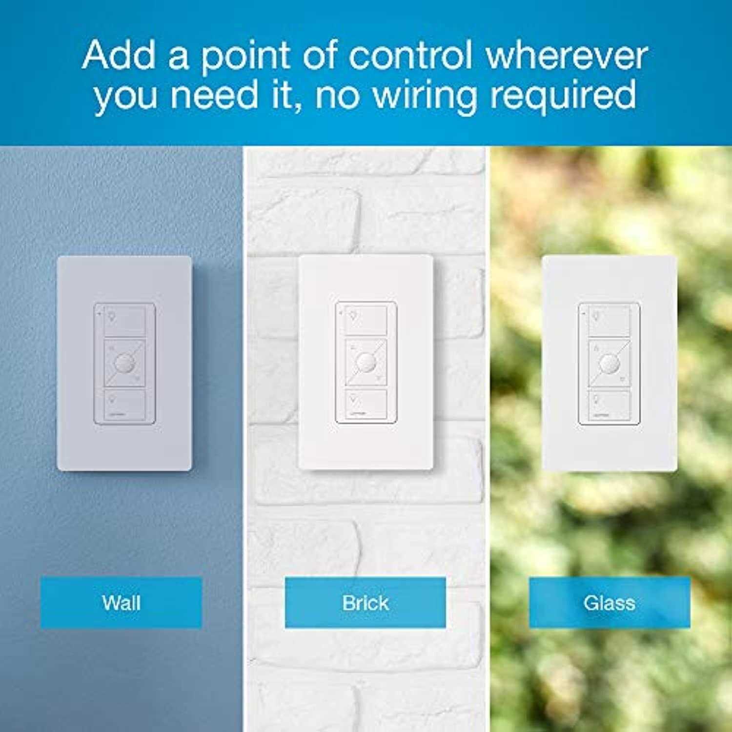 Lutron Pico PJ2-3BRL-WH-L01R Wireless Dimmer - Zenithce