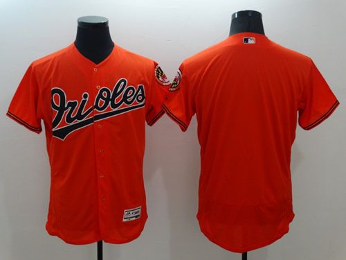 Orioles Blank Orange Flexbase Authentic Collection Stitched Jersey - Zenithce