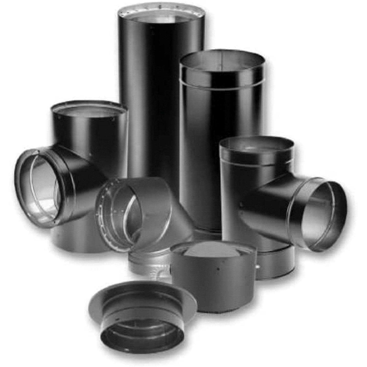 DuraVent DuraBlack Single Wall Black Pipe - Zenithce