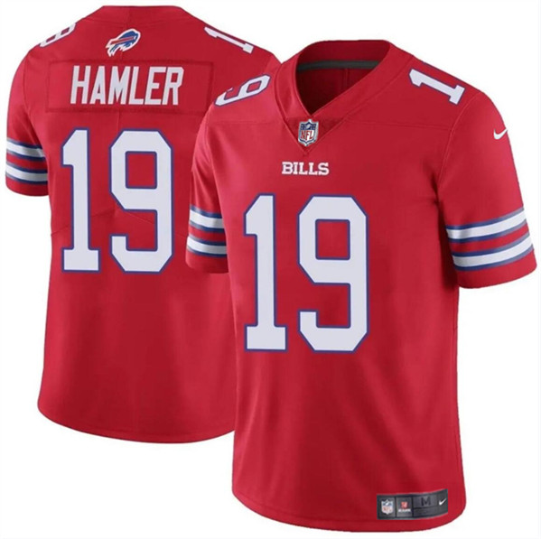 Buffalo Bills #19 KJ Hamler Red 2024 Vapor Untouchable Limited Stitched Jersey - Zenithce