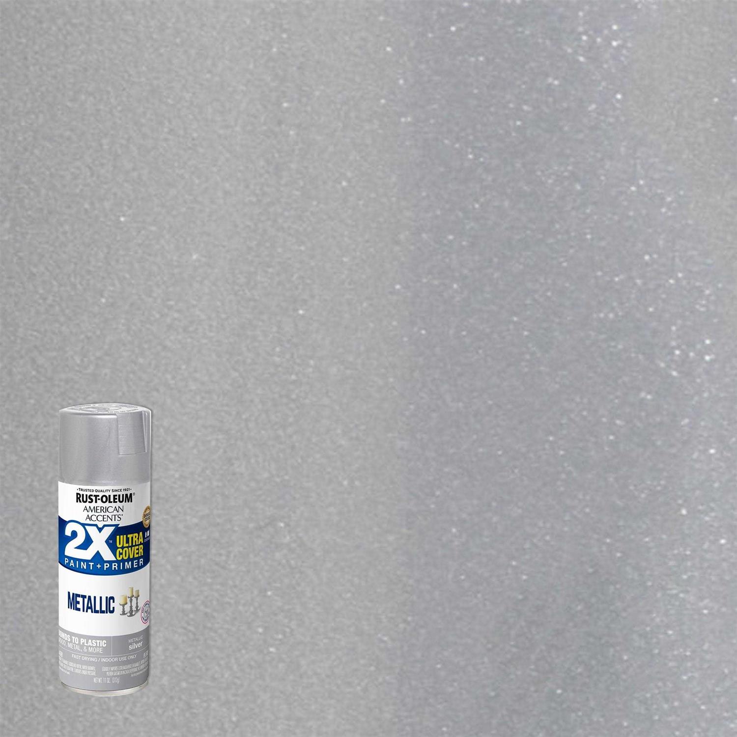 Rust-Oleum American Accents 2X Ultra Cover Metallic Spray Paint - Zenithce