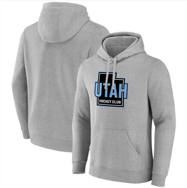 Utah Club Gray Tertiary Pullover Hoodie - Zenithce